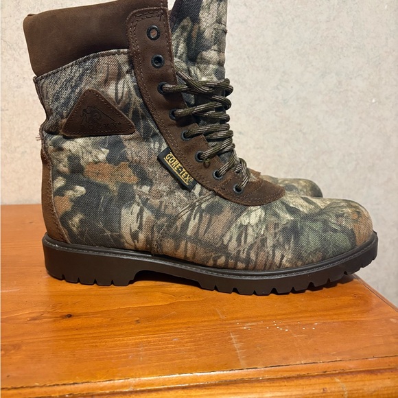 Rocky Bear Claw Gore Tex Waterproof Hunting Brown Camouflage Boots Men’s size 11 main image 8